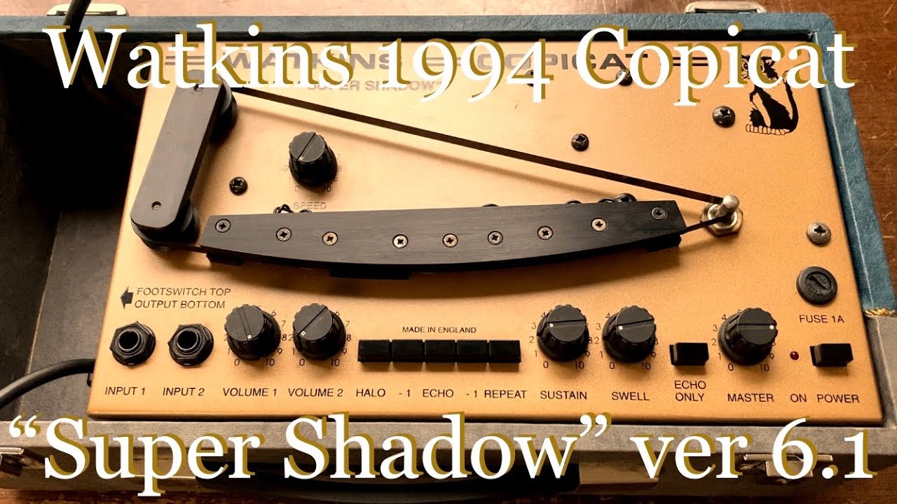 Watkins 1994 Copicat Gold “Super Shadow” 5 Head ver 6.1