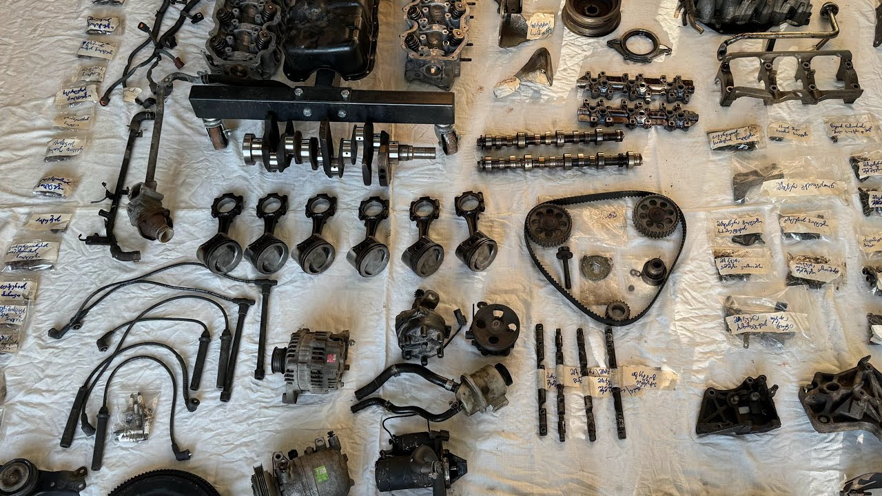 Xterra-ს გაცოცხლება - ძრავის დაშლა - #nissan #xterra #engine #vg33