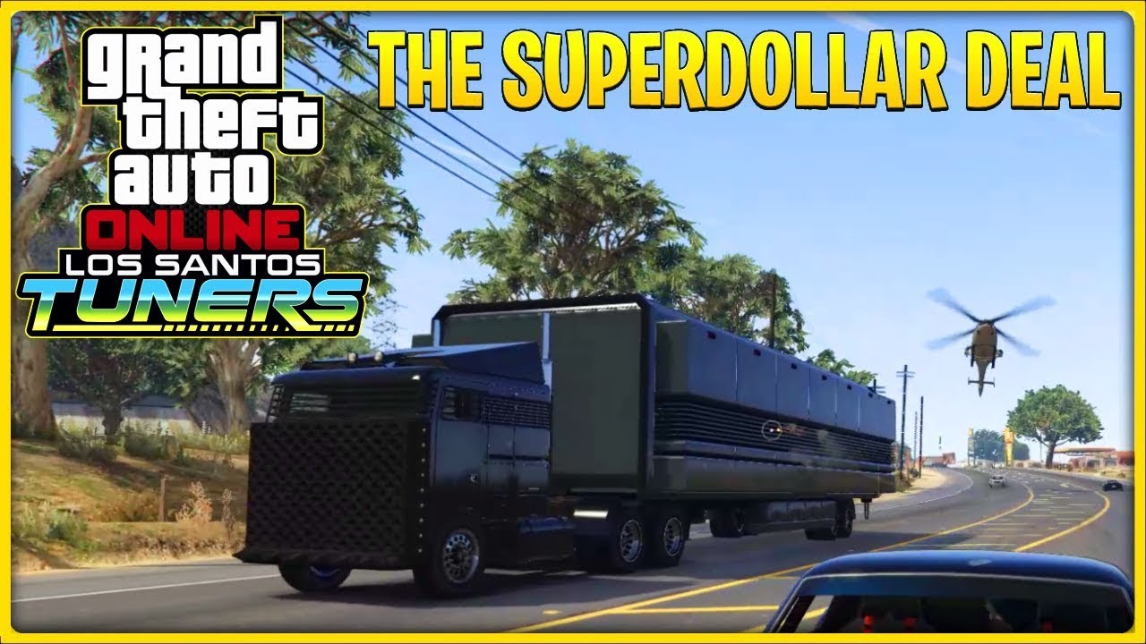 Grand Theft Auto V Online AUTO SHOP SUPERDOLLAR DEAL THE ROBBERY