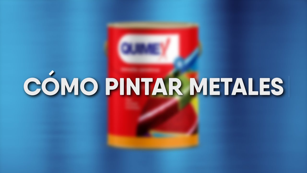 Quimex - Pinturas - Aplicación de Esmalte Sintético para Metales