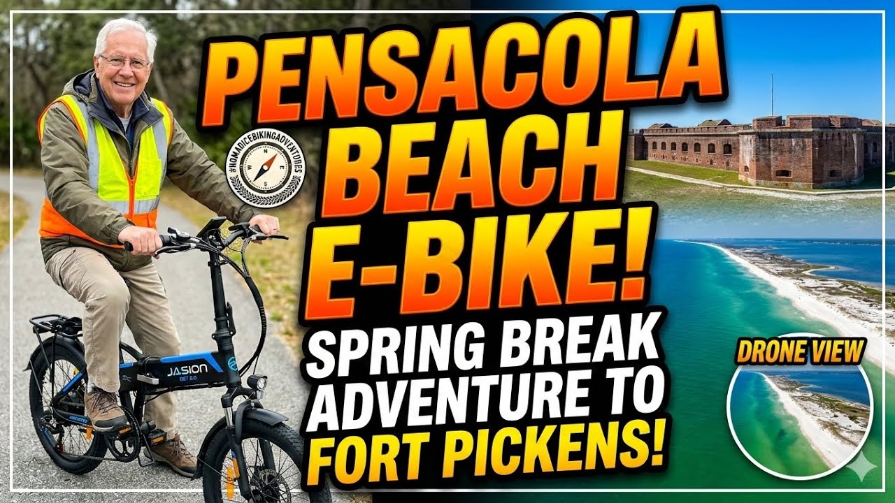 E-Biking Pensacola Beach: Fort Pickens Senior Adventure!