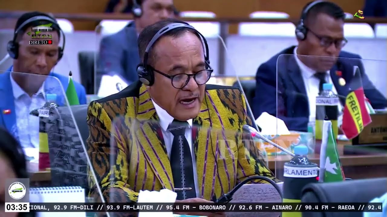 TATOLI ATUÁL - Intervensaun Bankada KHUNTO iha okaziaun vizita ofisiál PM Austrália