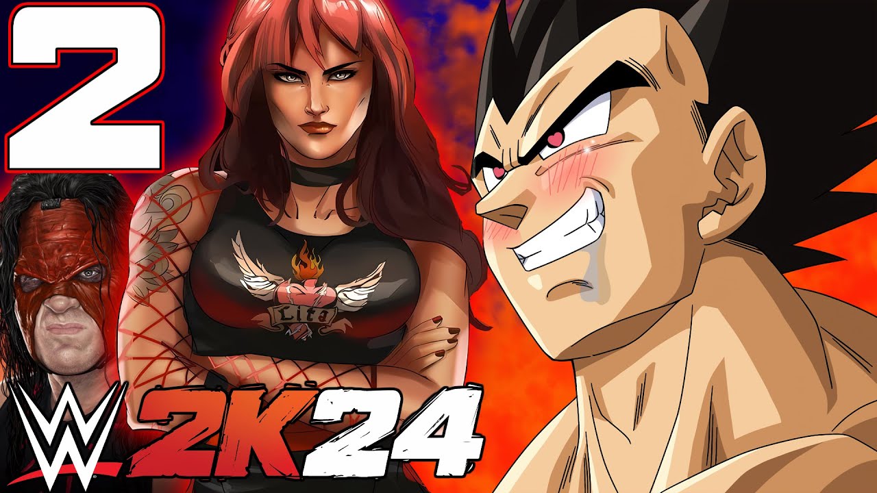 LITA'S VITAMIN P IS MINE!!! | Vegeta Plays WWE 2K24 - Part 2