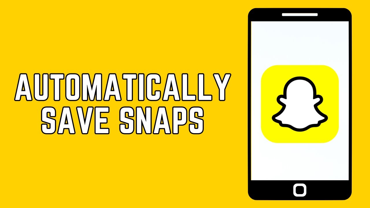 How To Automatically Save Snapchat Snaps 2024 | Make Snaps Automatically Save To Camera Roll