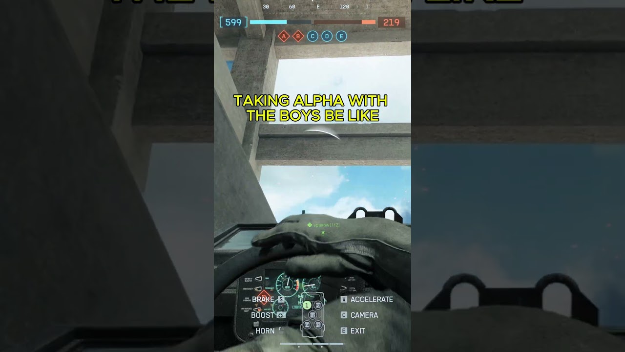 taking Alpha with the boys be like #battlefield6 #gaming #battlefieldbuddies #shorts #memes