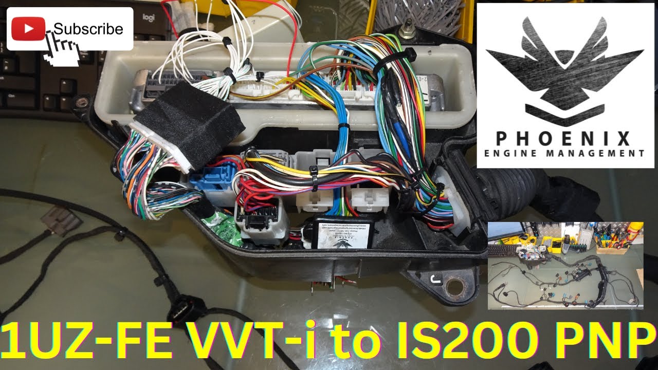 Hando Altezza to IS200 1UZ-FE VVT i Engine Harness Conversion