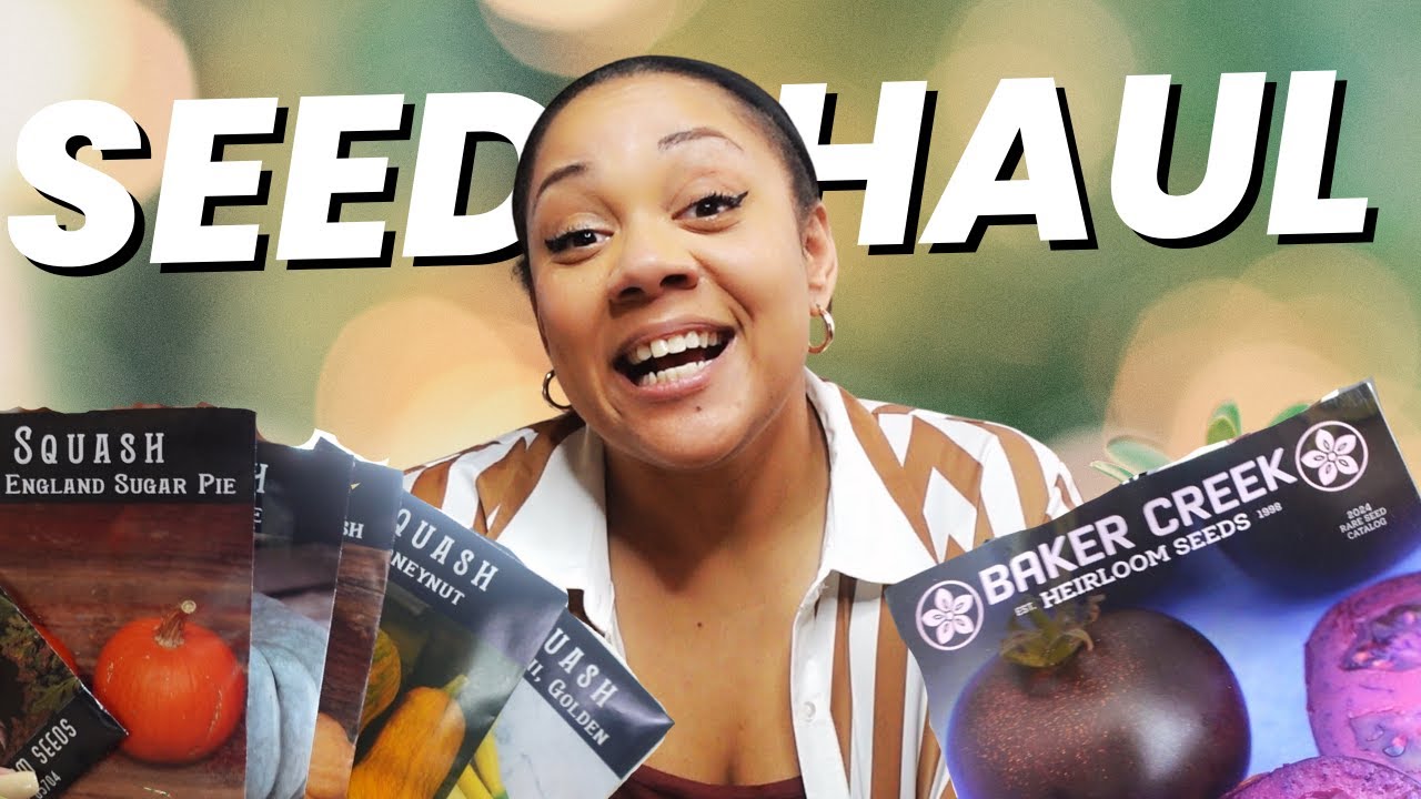2024 Baker Creek Seed Haul | Food I’m growing in my small backyard!