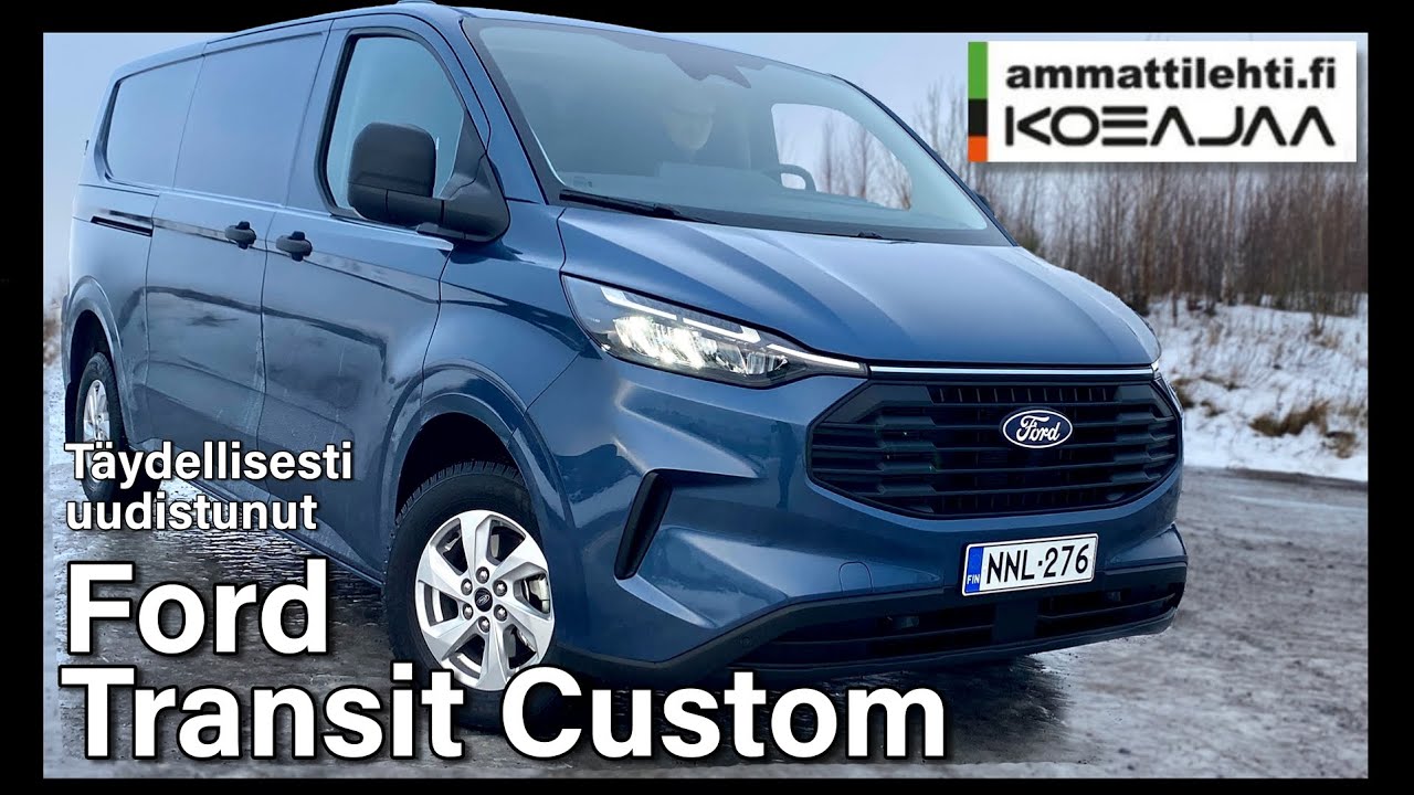 Kokeiltua:  Täydellisesti uudistunut Ford Transit Custom