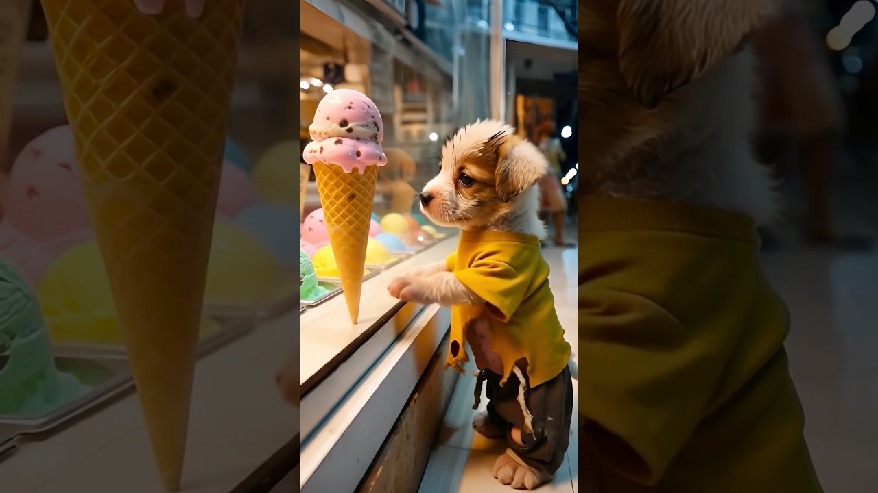 The poor puppy amazed everyone with his hard work and became a rich puppy #MKGK2