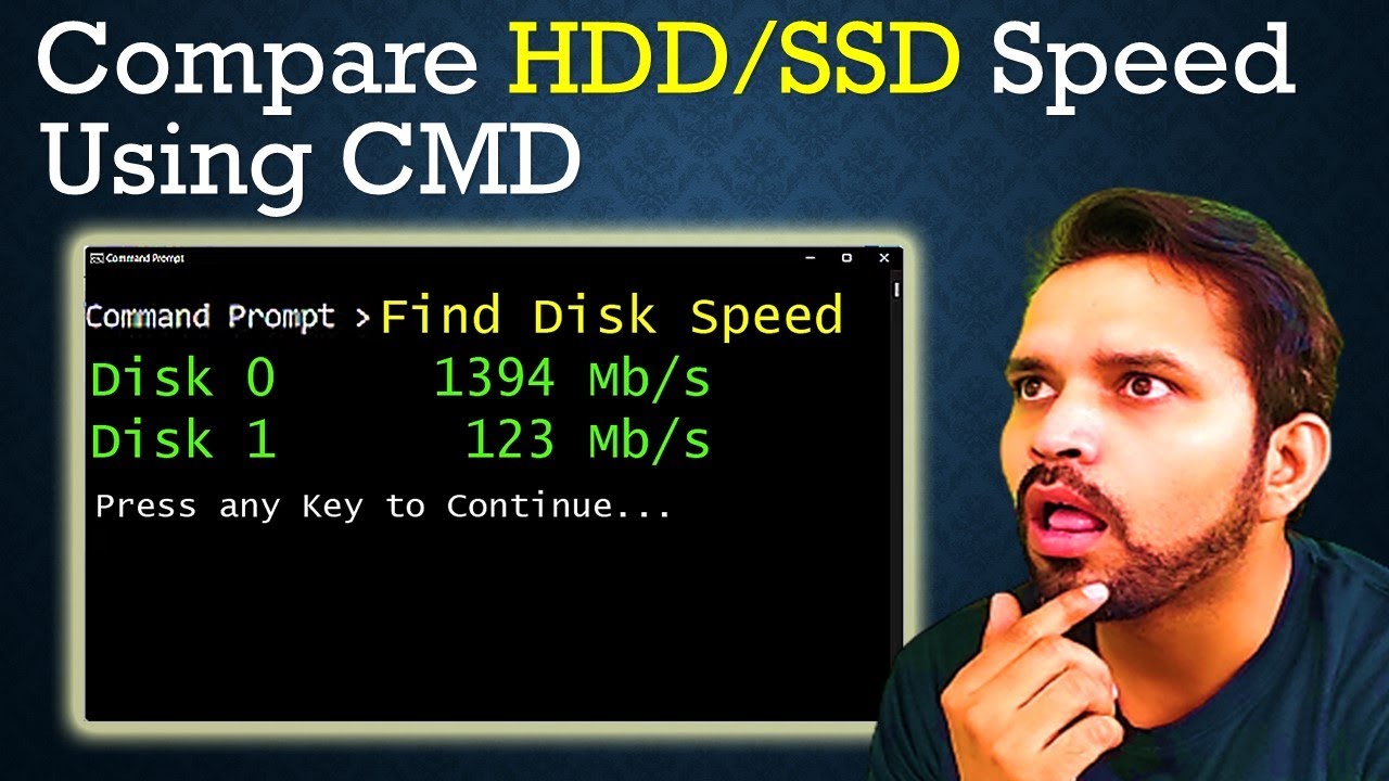 Compare or Check HDD/SSD Performance Speed in your PC