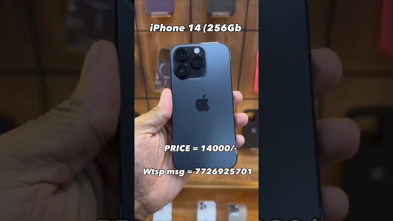 Biggest iPhone Sale Ever 🔥| Cheapest iPhone Market | Second Hand Mobile | iPhone14 Pro iPhone 15 16