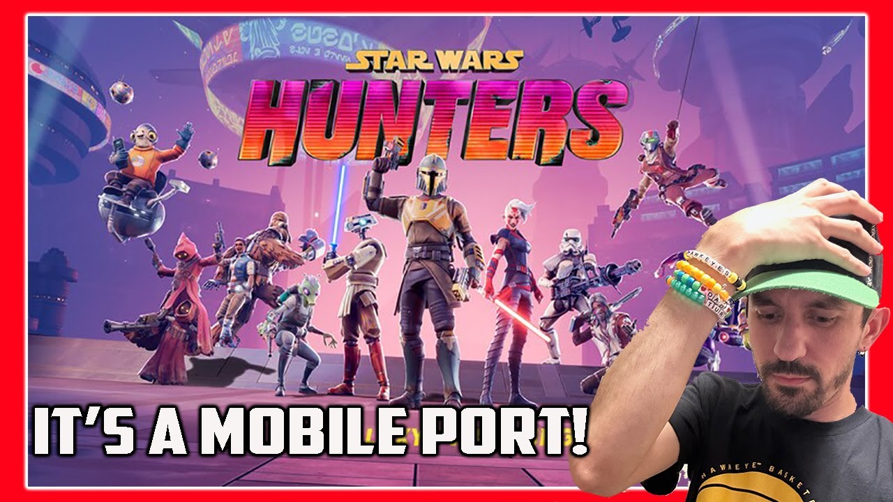 Star Wars Hunters IS A MOBILE GAME!