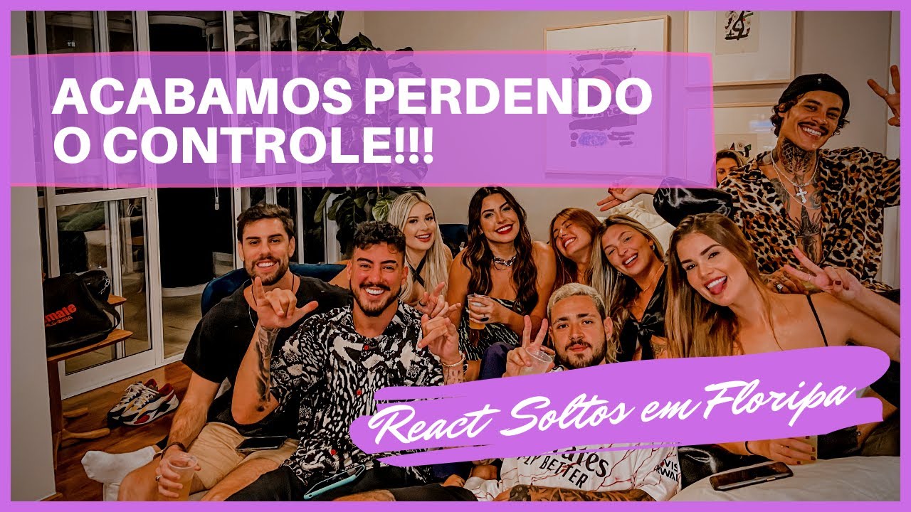 O REACT FUGIU DO CONTROLE!! || React Soltos em Floripa ep.01 ||