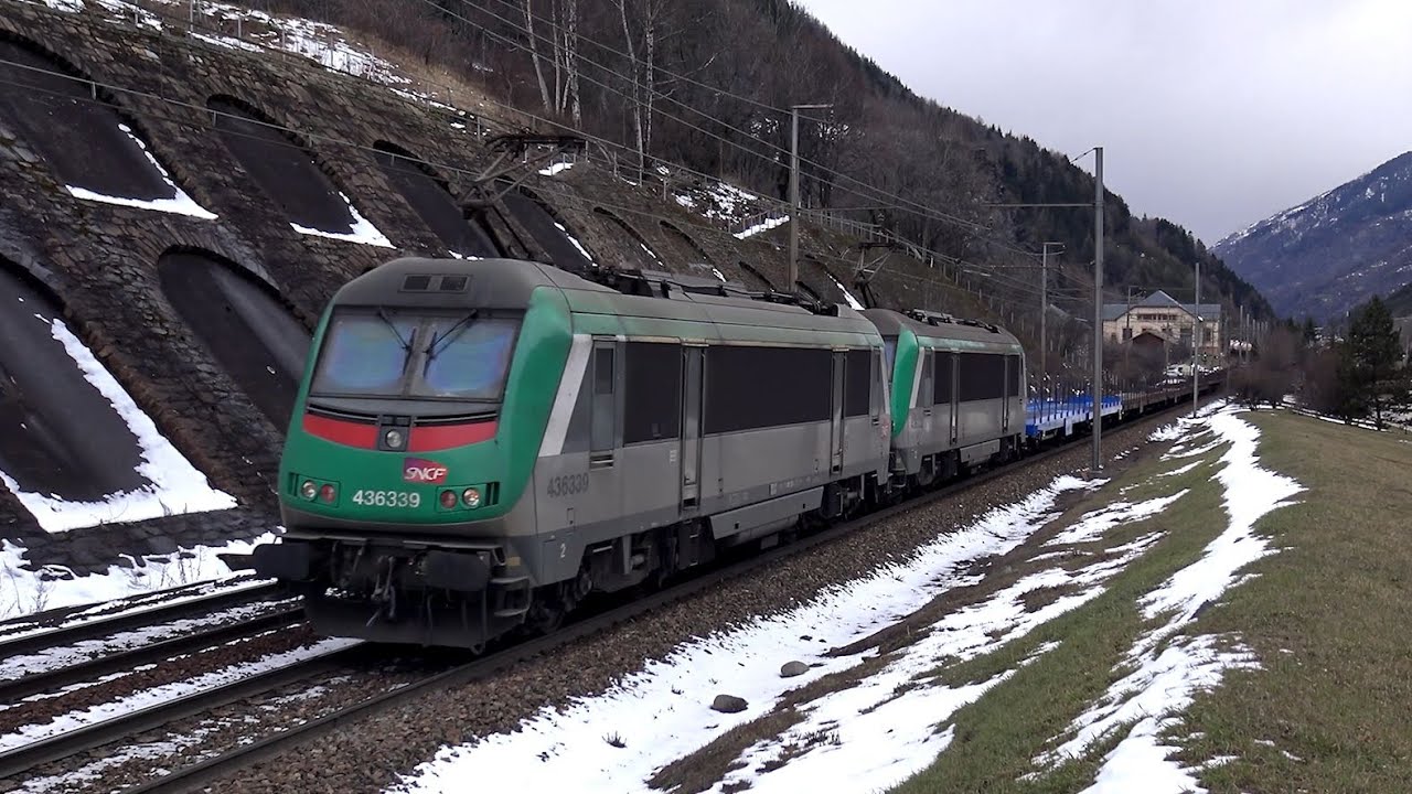 Fret, Infra, TER, TGV en Rhône-Alpes pour le retour de la BB 25236