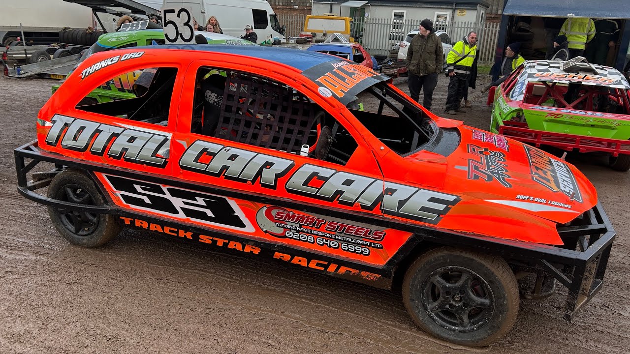 1400 Stockcars Heat 3 Kings Lynn Adrian Flux Arena 28/02/26. 