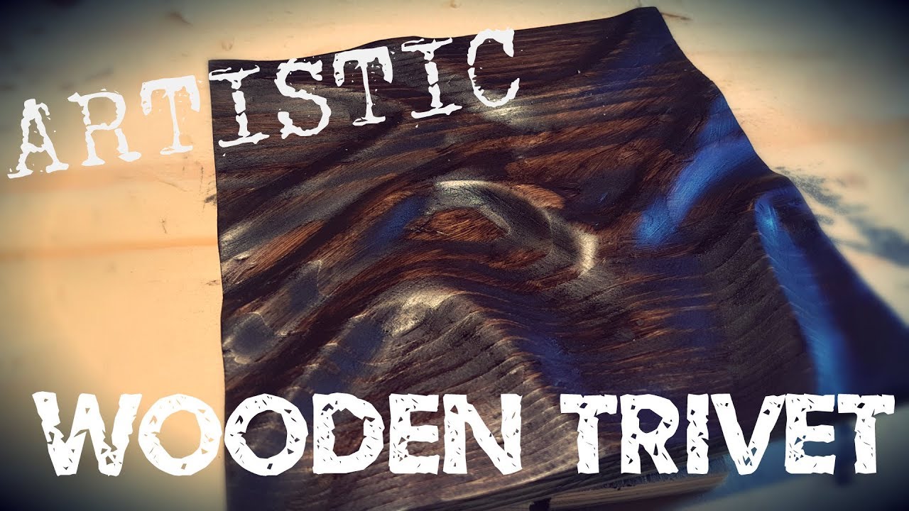 Artistic Wooden Trivet