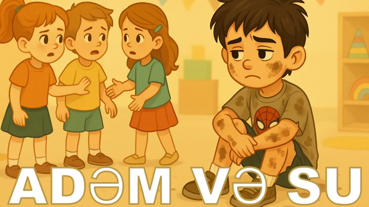 Çimmək istəmirəm! ✨ Uşaqlar üçün öyüdverici hekayələr