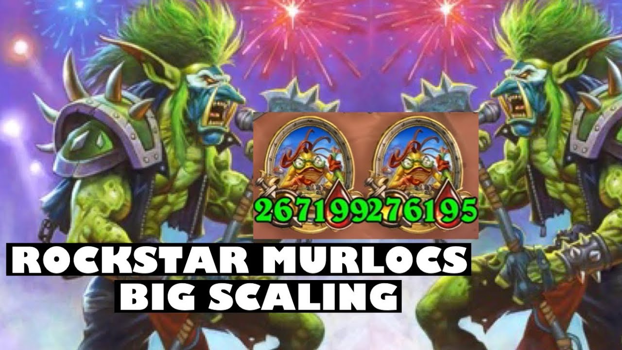 ROCKSTAR MURLOCS - POPPING STATS - Hearthstone Battlegrounds