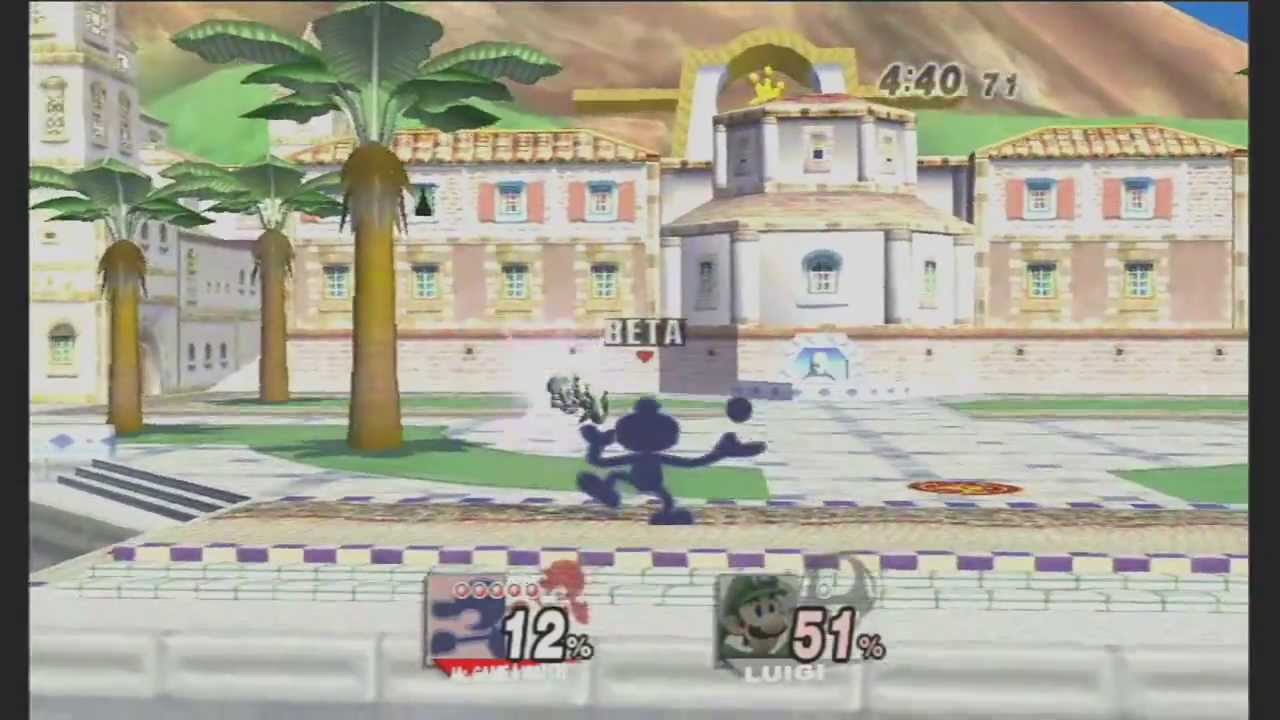 Super Smash Bros. Brawl : Classic Mode on Intense with Mr. Game & Watch (Crazy Hand Clear)