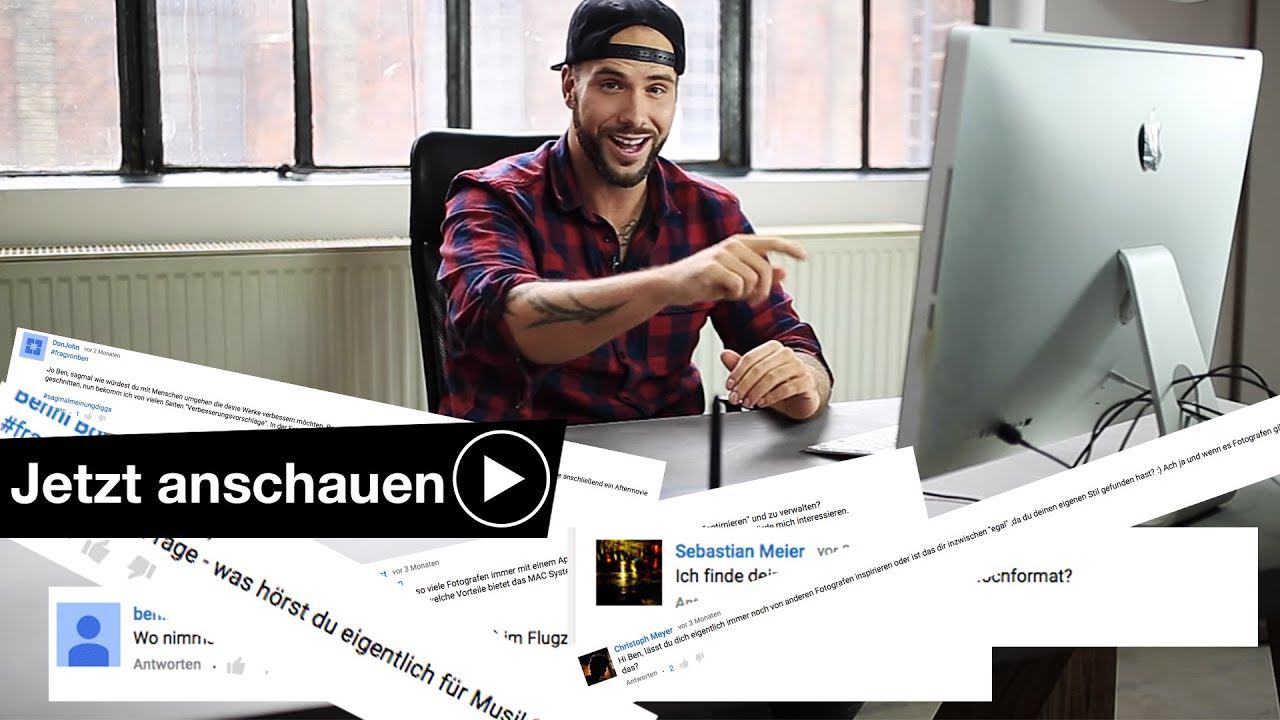 FRAG VON BEN #6 - 50000&euro; AUSR&Uuml;STUNG, MUSIK & NEUE WORKSHOPS
