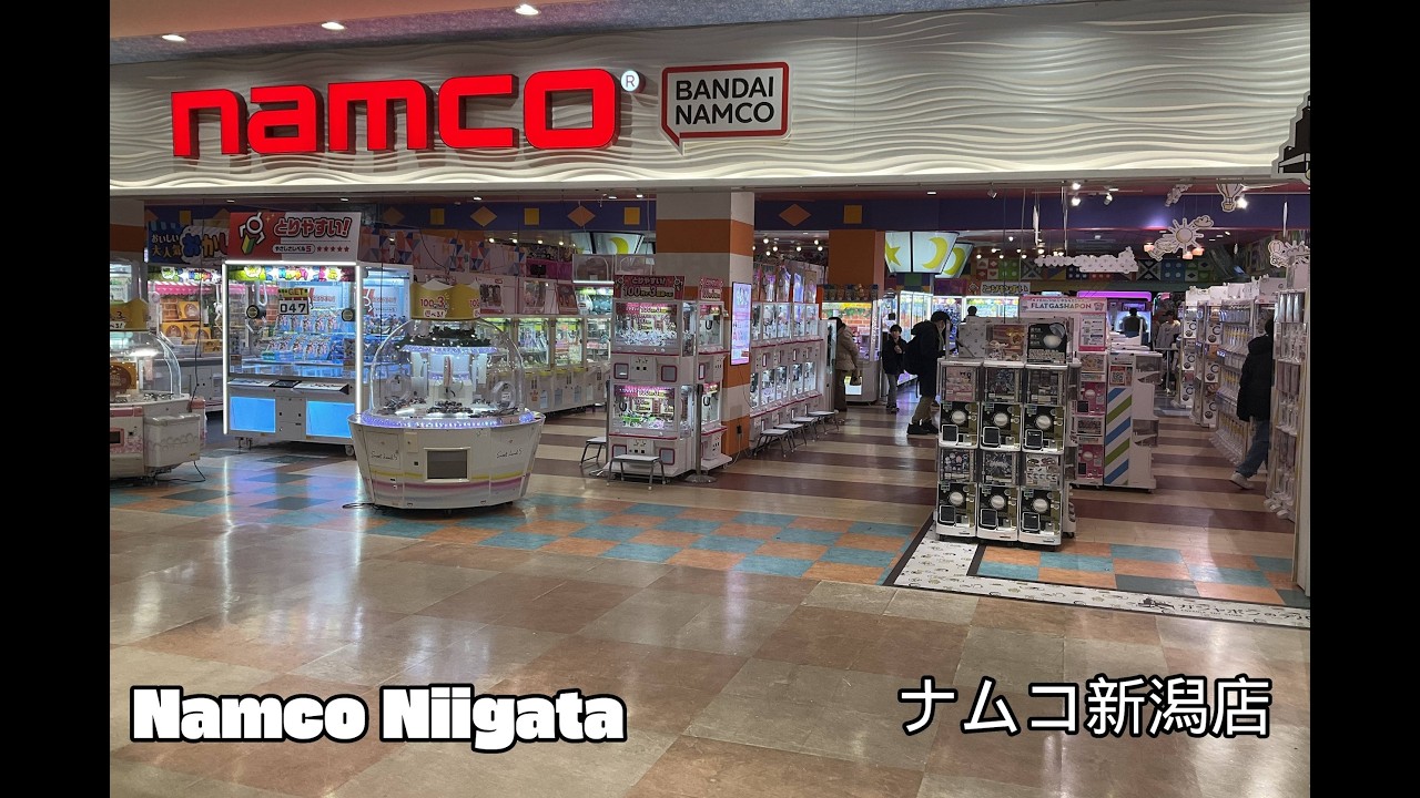 Inside a Japanese Arcade 🎮 Namco Game Center Niigata 4K Walkthrough | Real Japan Travel
