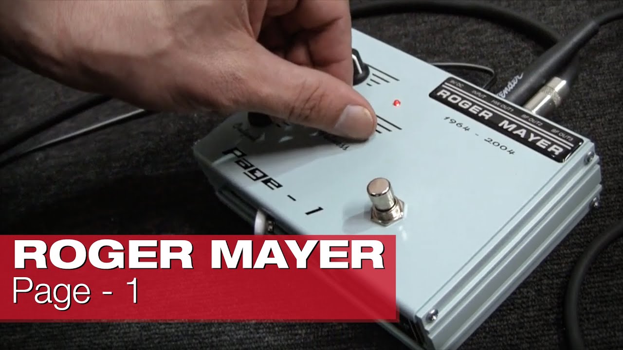 ROGER MAYER Page - 1