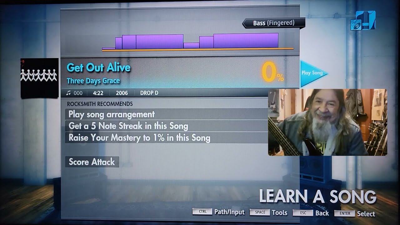 Three Days Grace Get Out Alive Bass Rocksmith CDLC