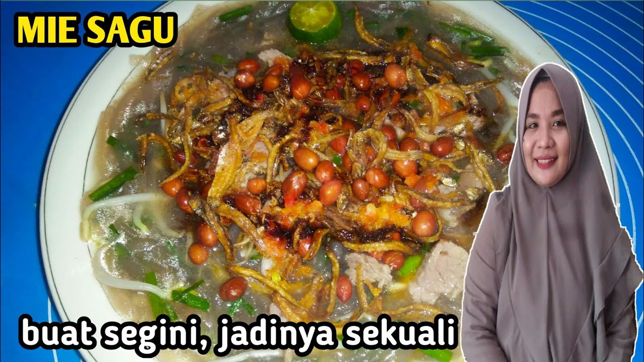 RESEP MIE SAGU KUAH PONTIANAK