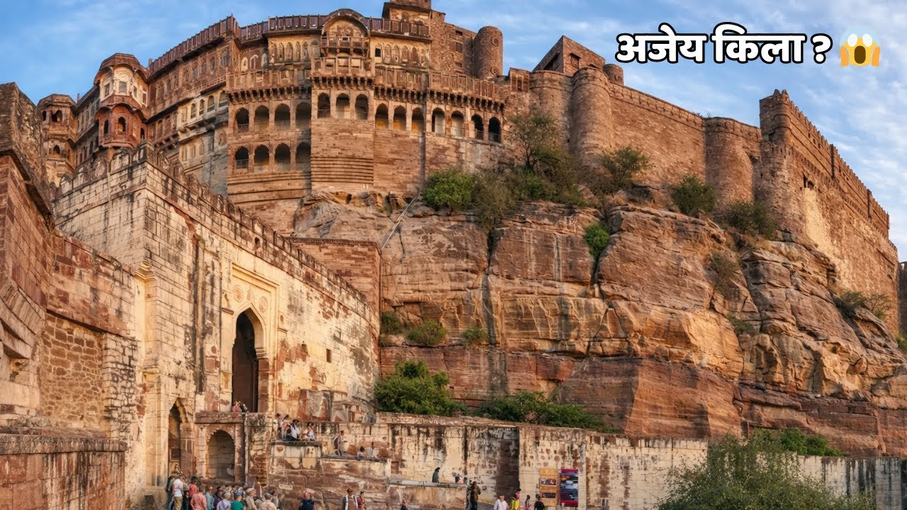 मेहरानगढ़ किला जोधपुर | राव जोधा का अजेय दुर्ग, फूल महल से शस्त्रागार तक
