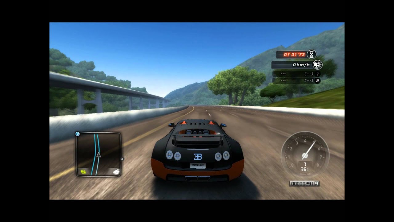 TDU2-Level 4 Tuned Bugatti Veyron Supersport Top Speed
