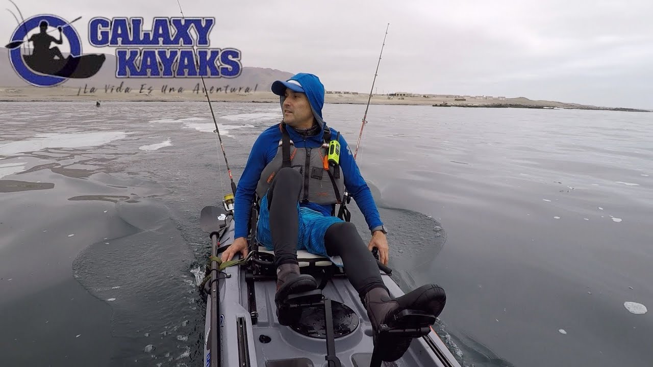 ALBORAN FX DE GALAXY KAYAK, PRUEBA Y PESCA POR LA COSTA DEL NORTE DE CHILE!!