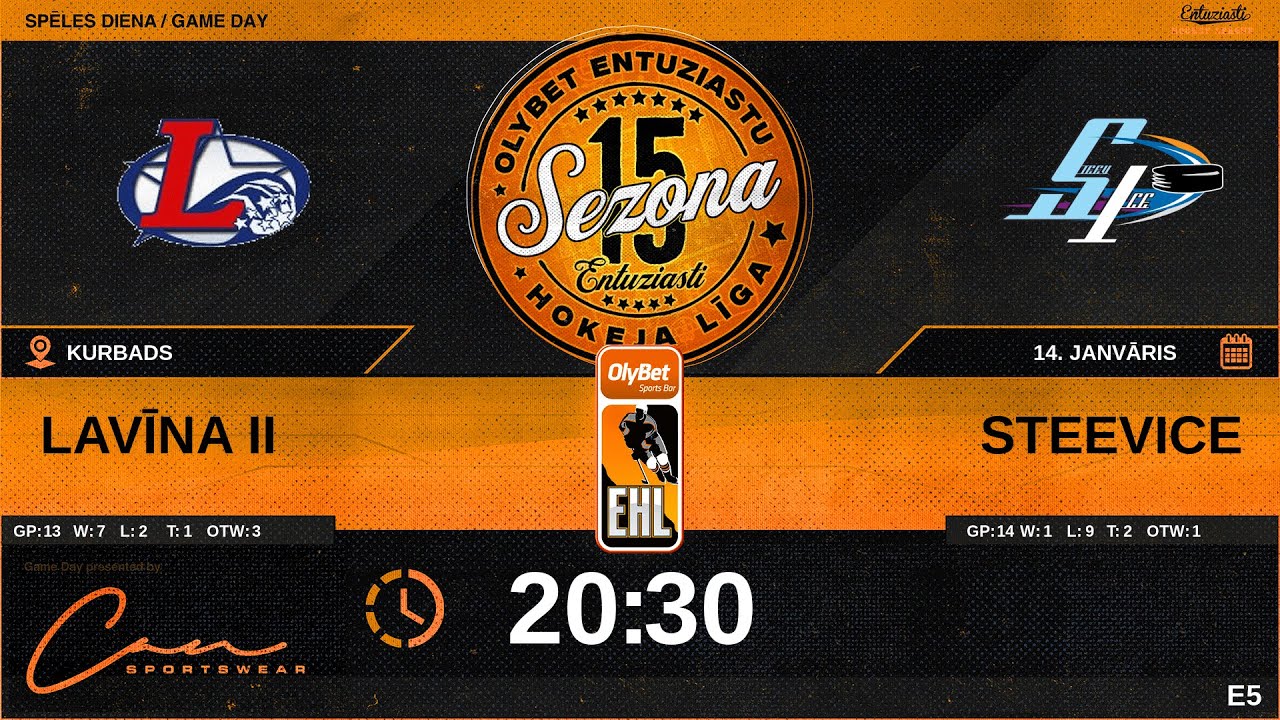 2026 01 14 | LAVĪNA II (LA2) - STEEVICE (STV) | E5