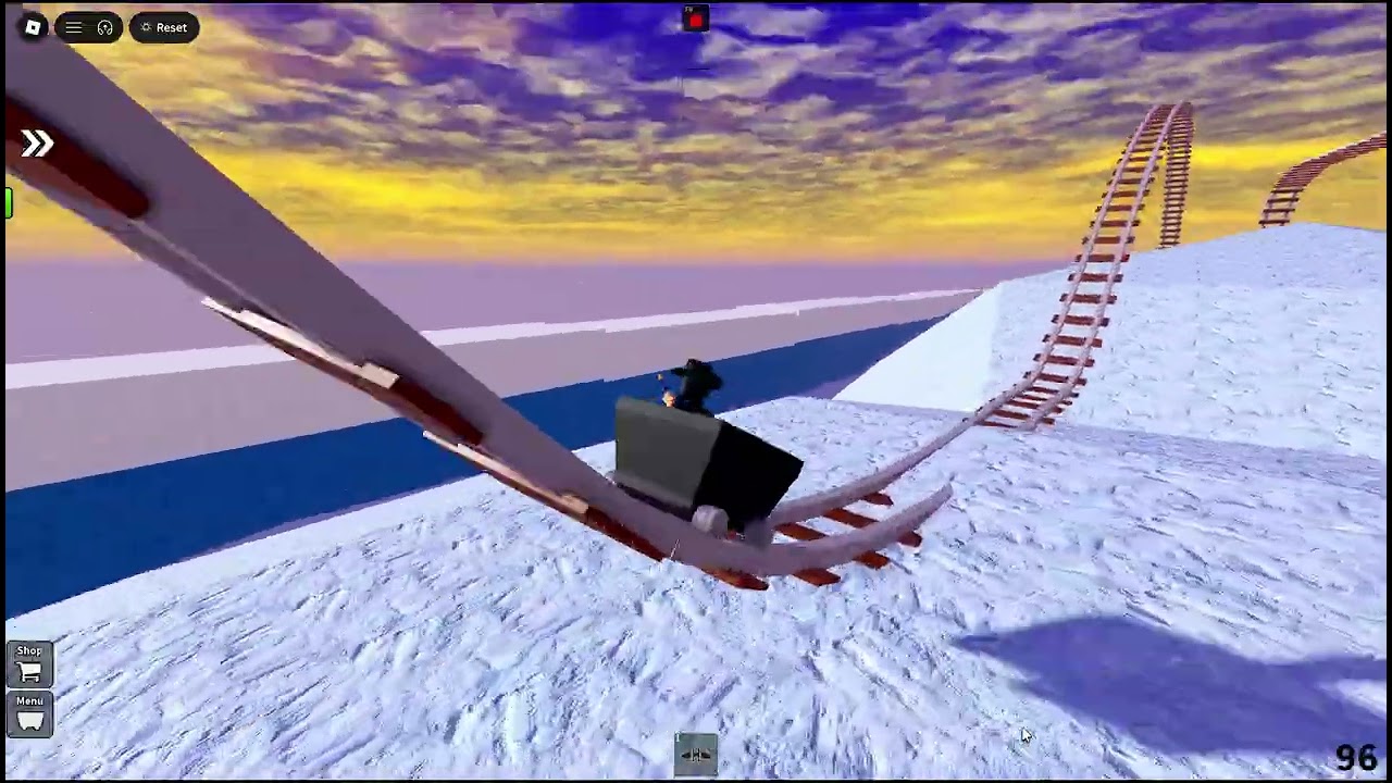 Building Track on Create a Cart Ride! Roblox