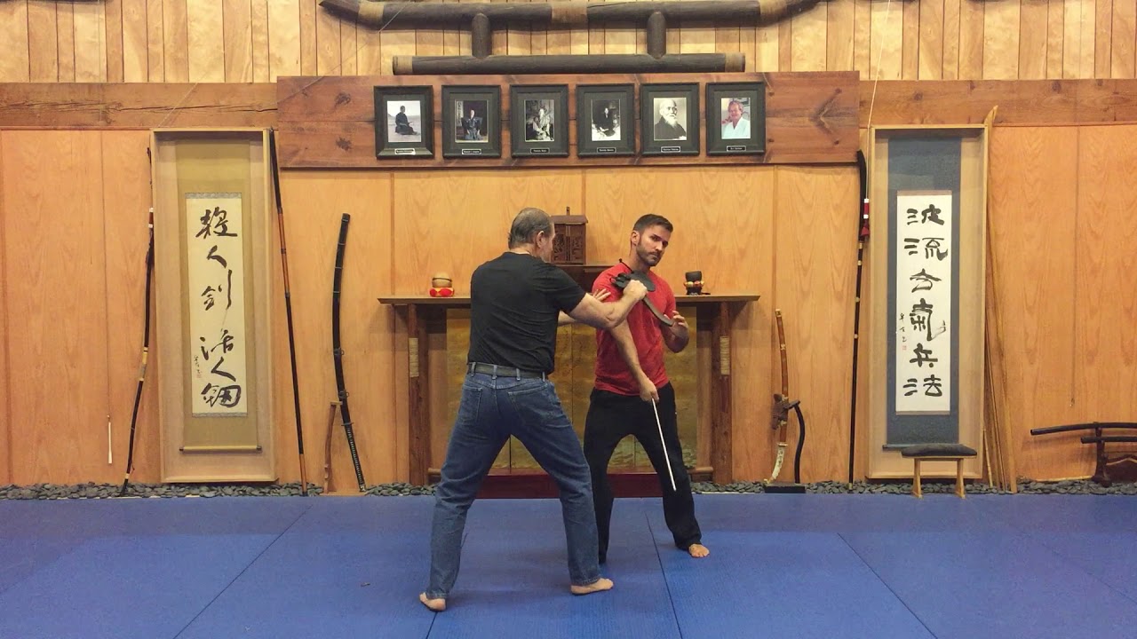 Bearded Axe defense against a Panga/Machete attack, James Williams sensei