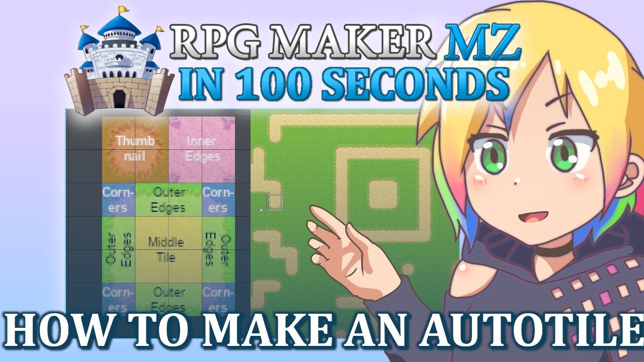 How to Make an Autotile // RPG Maker MZ In 100 Seconds