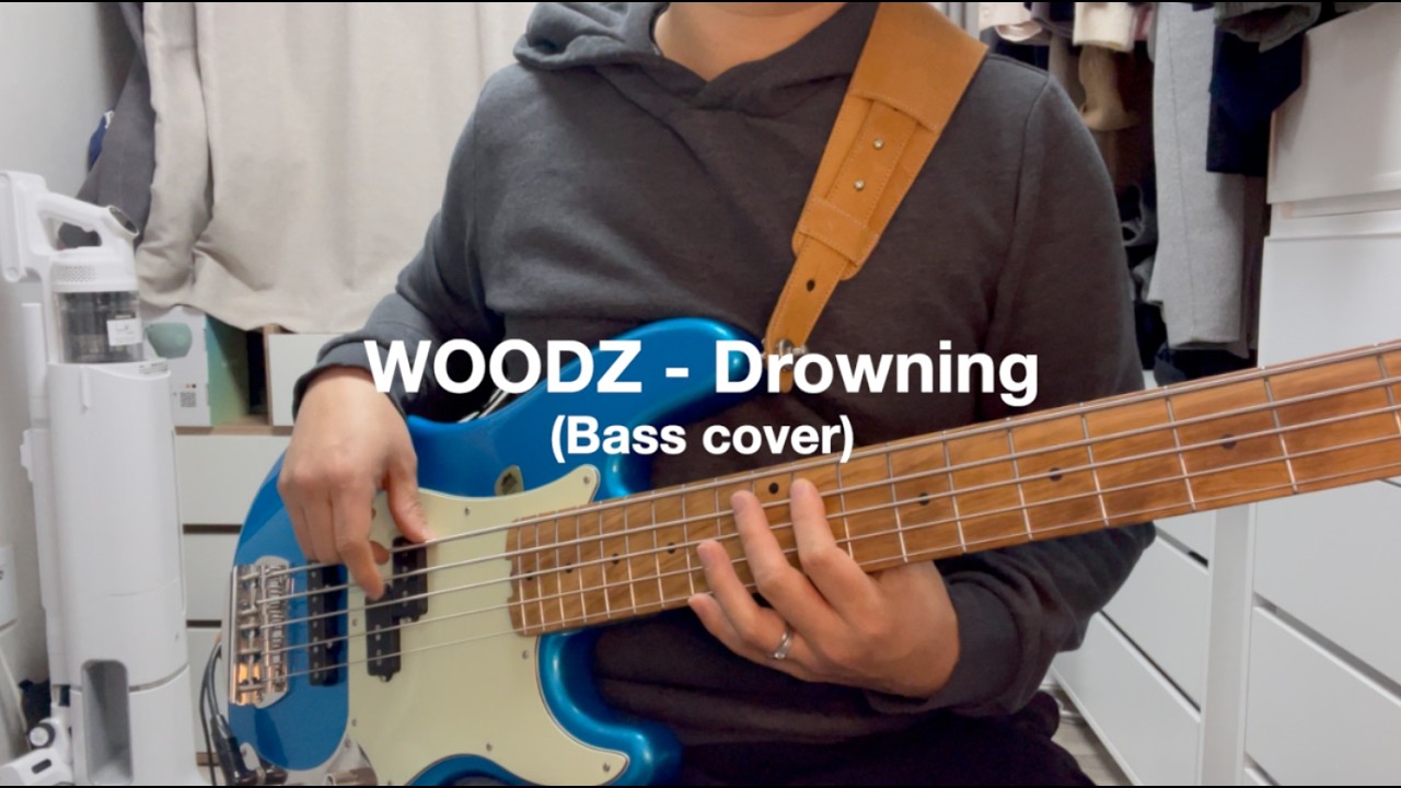 WOODZ - Drowning (Bass cover)