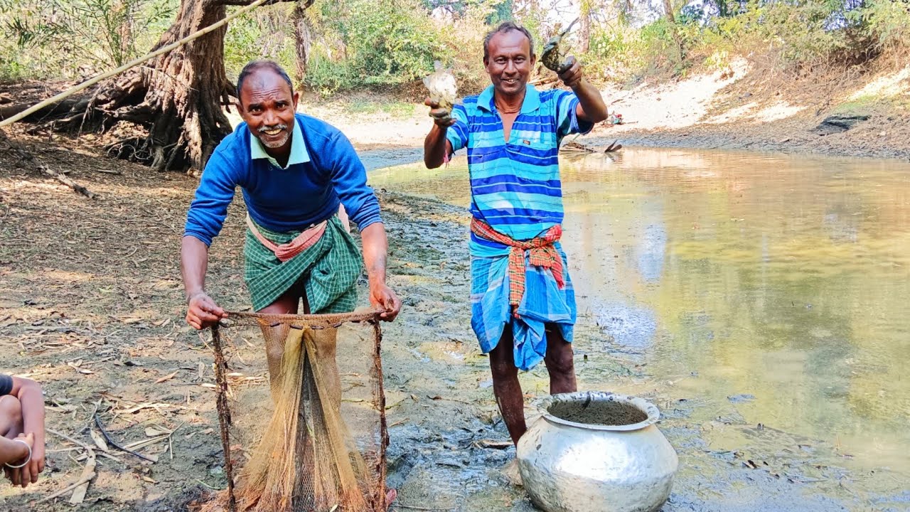 গ্রামের পুকুরে আজ বড়  মাছ 🐠 | Village Real Fish 😱