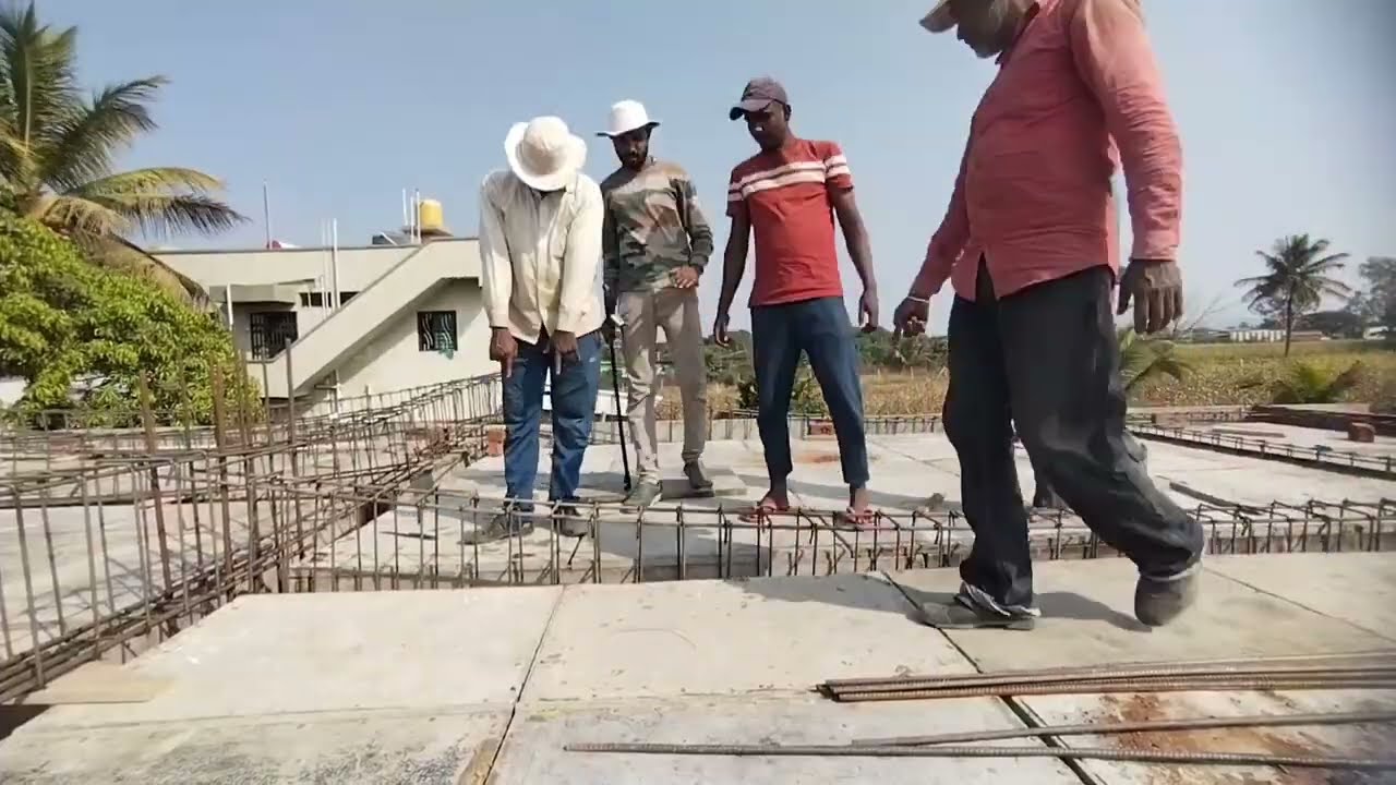 Slab beam 🔥 👆🏻watch to end 🔥🔝 #rudra #construction 