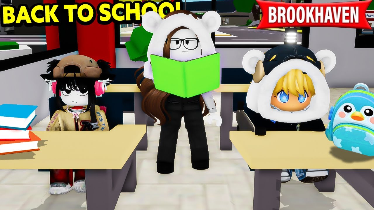 PREPARIAMO I NOSTRI BAMBINI PER IL RITORNO A SCUOLA SU BROOKHAVEN ROBLOX!