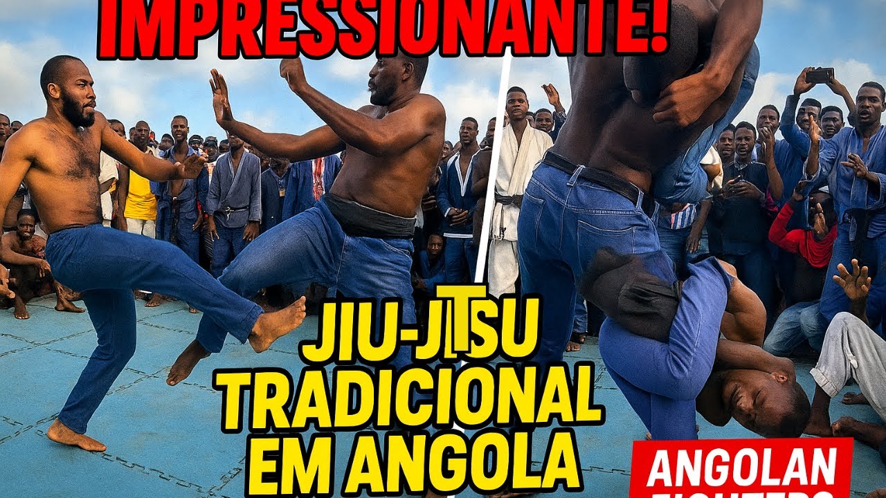 BATALHAS REAIS NO TATAME 🇦🇴 | Jiu-Jitsu Tradicional em Angola - ANGOLAN FIGHTERS