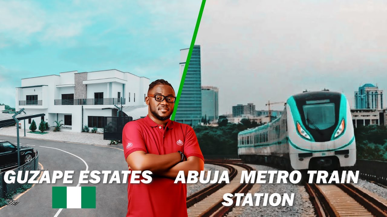 A tour of Abuja train metro,Guzape estate & world trade center...