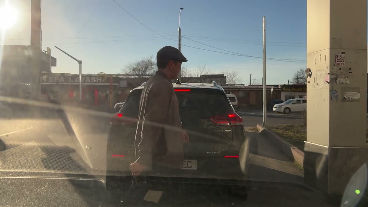 🌅 Утро Ташкента — солнце сквозь облака и редкое спокойствие ☀️🚗