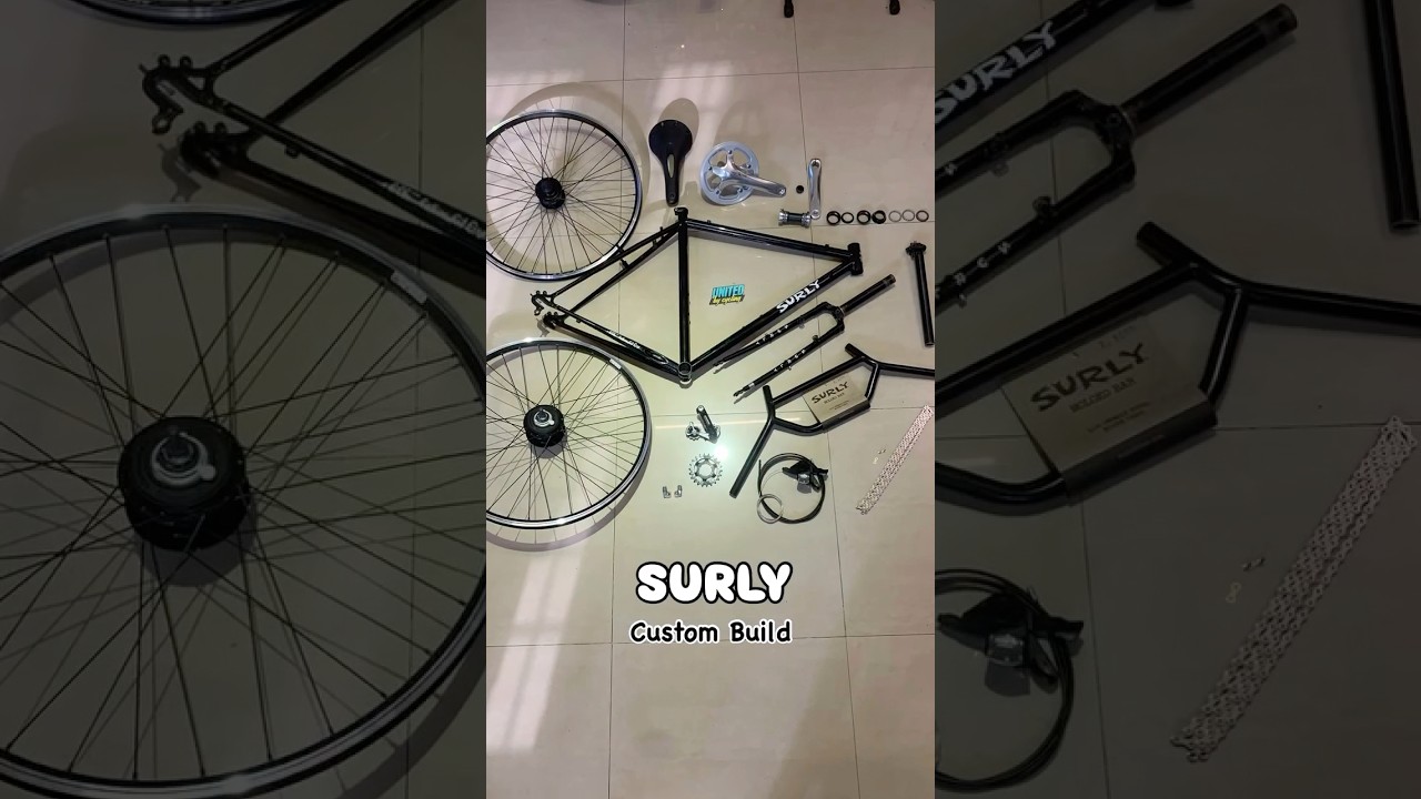#Surly Cross Checker #Bikebuild | Moloko handlebar | Shimano Alfine internal geared Hub