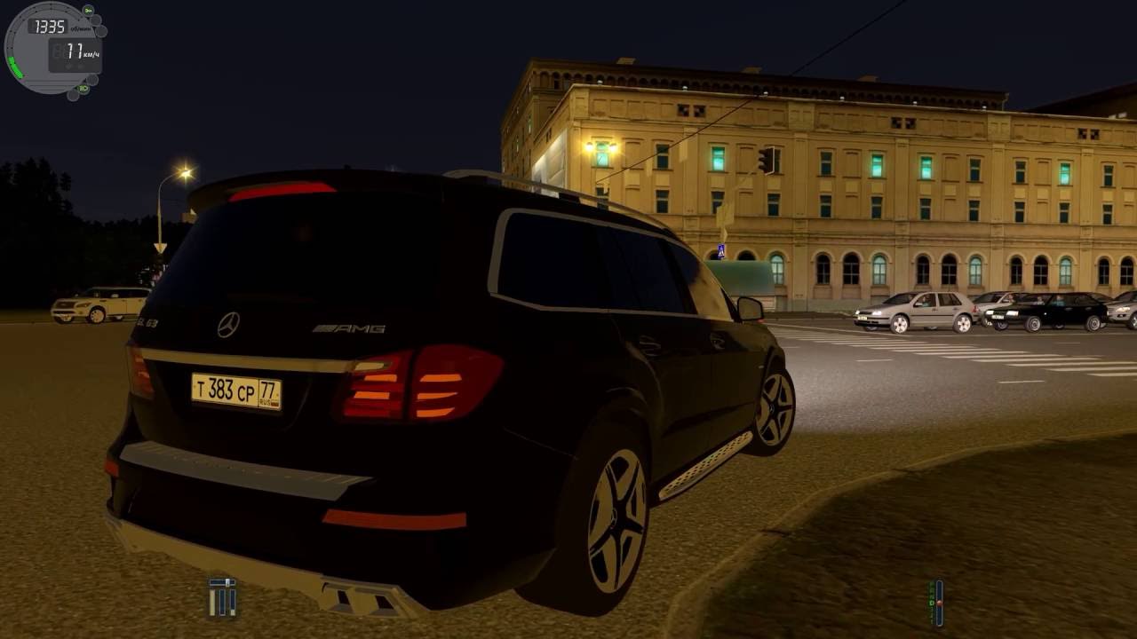 City Car Driving 1.5.0 Mercedes-Benz GL63 AMG Часть 2 (1440p 60fps)