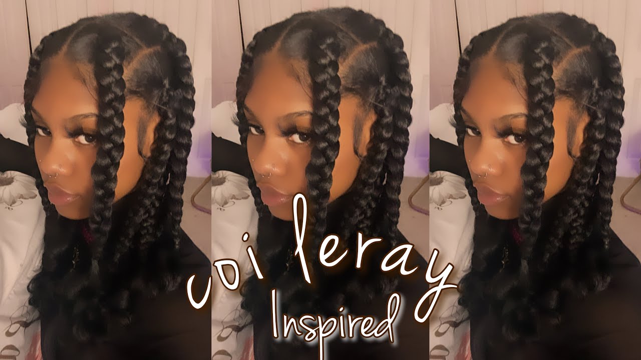 coi leray inspired knotless braids
