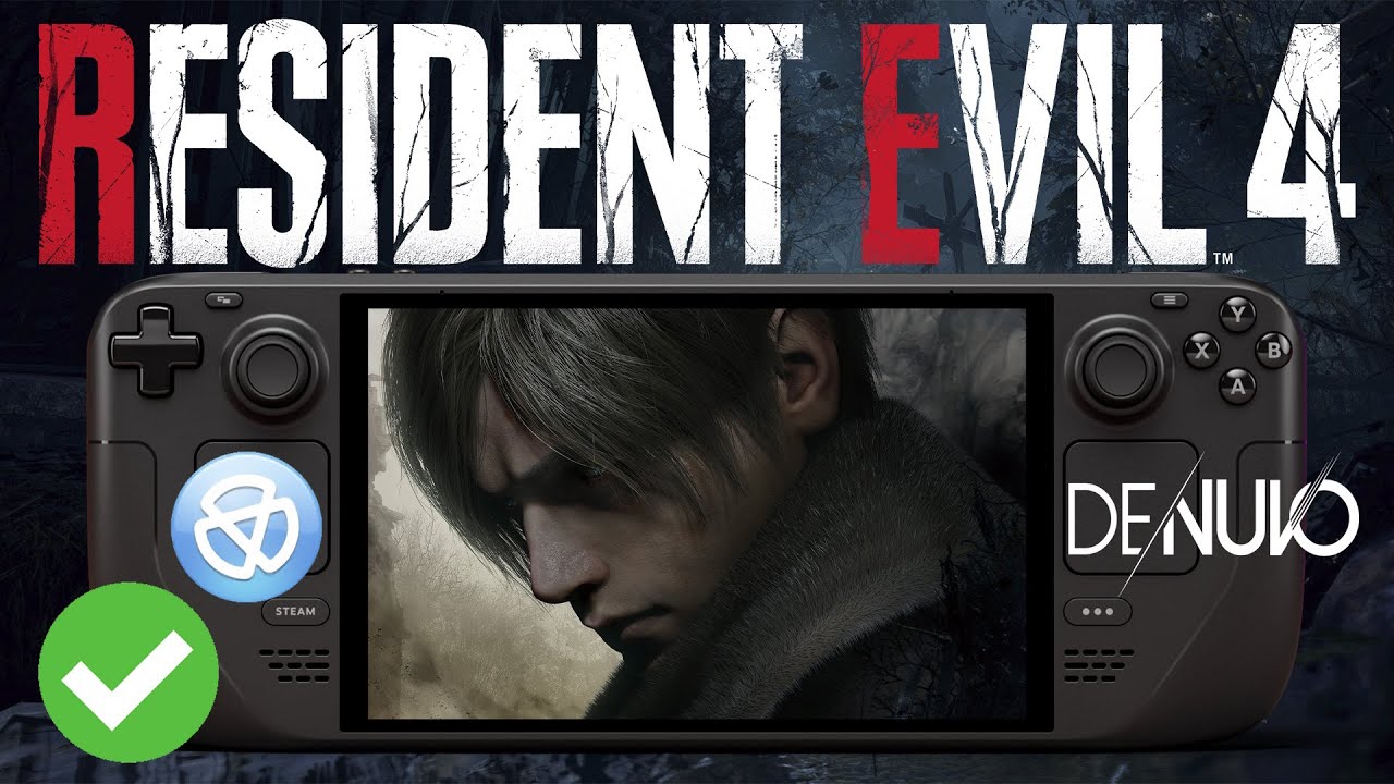 Resident Evil 4 Remake on Steam Deck — Enigma vs Denuvo Performance Test