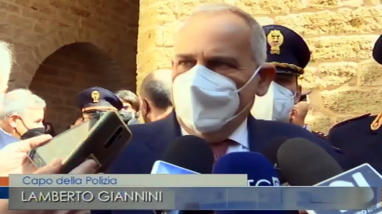 Mesagne (BR), 30° anniversario del commissariato: intervista al capo della Polizia Giannini