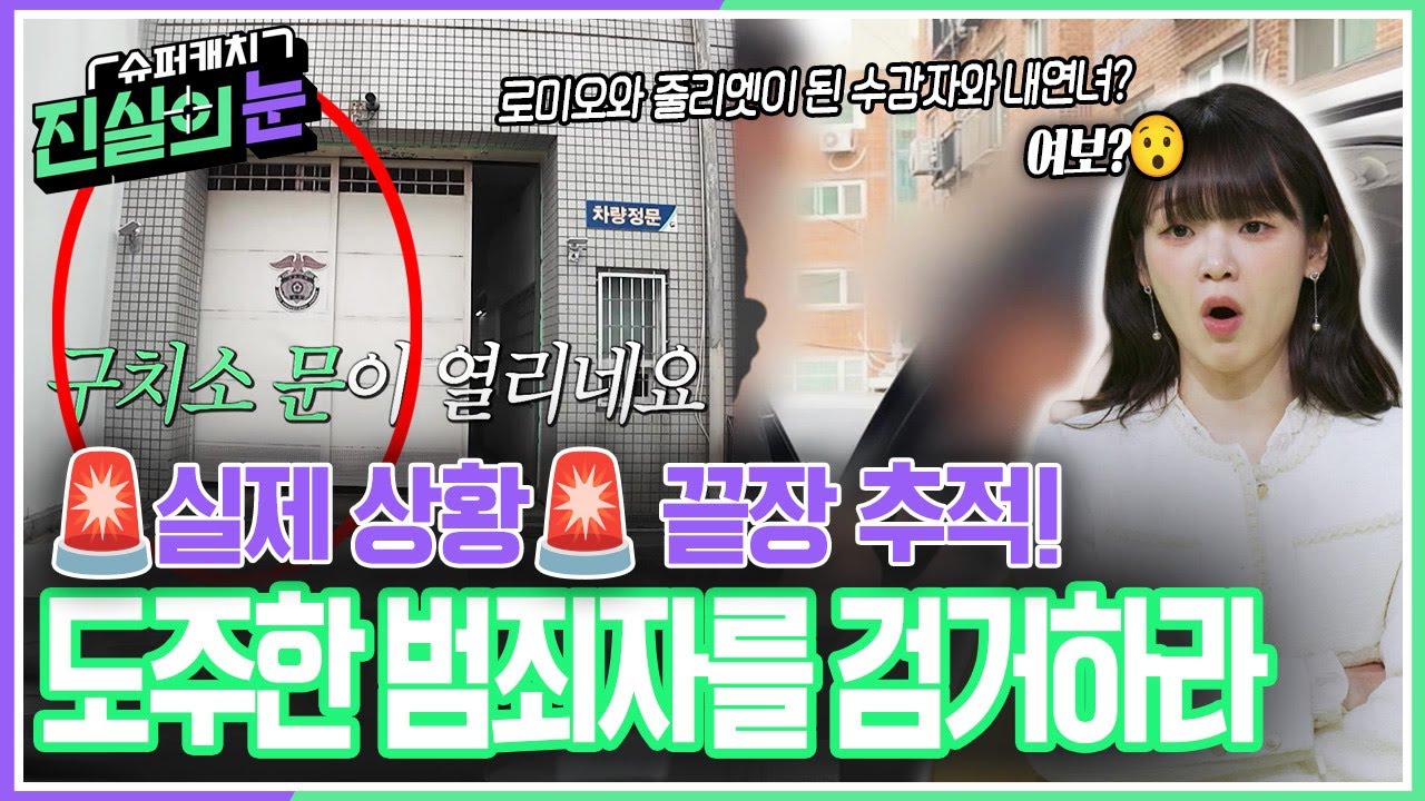 🚨실제 상황🚨 끝장 추적! 도주한 범죄자를 검거하라🚓 [슈퍼캐치 진실의 눈] | KBS 260415 방송