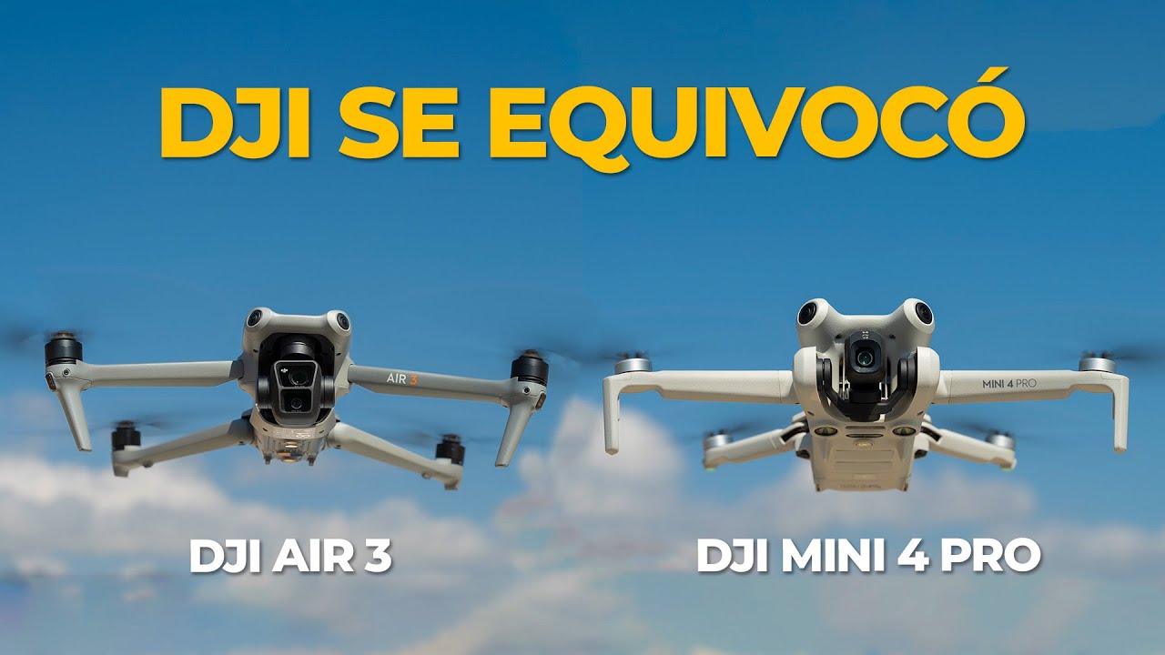 DJI Mini 4 Pro vs DJI Air 3 | La elección más fácil