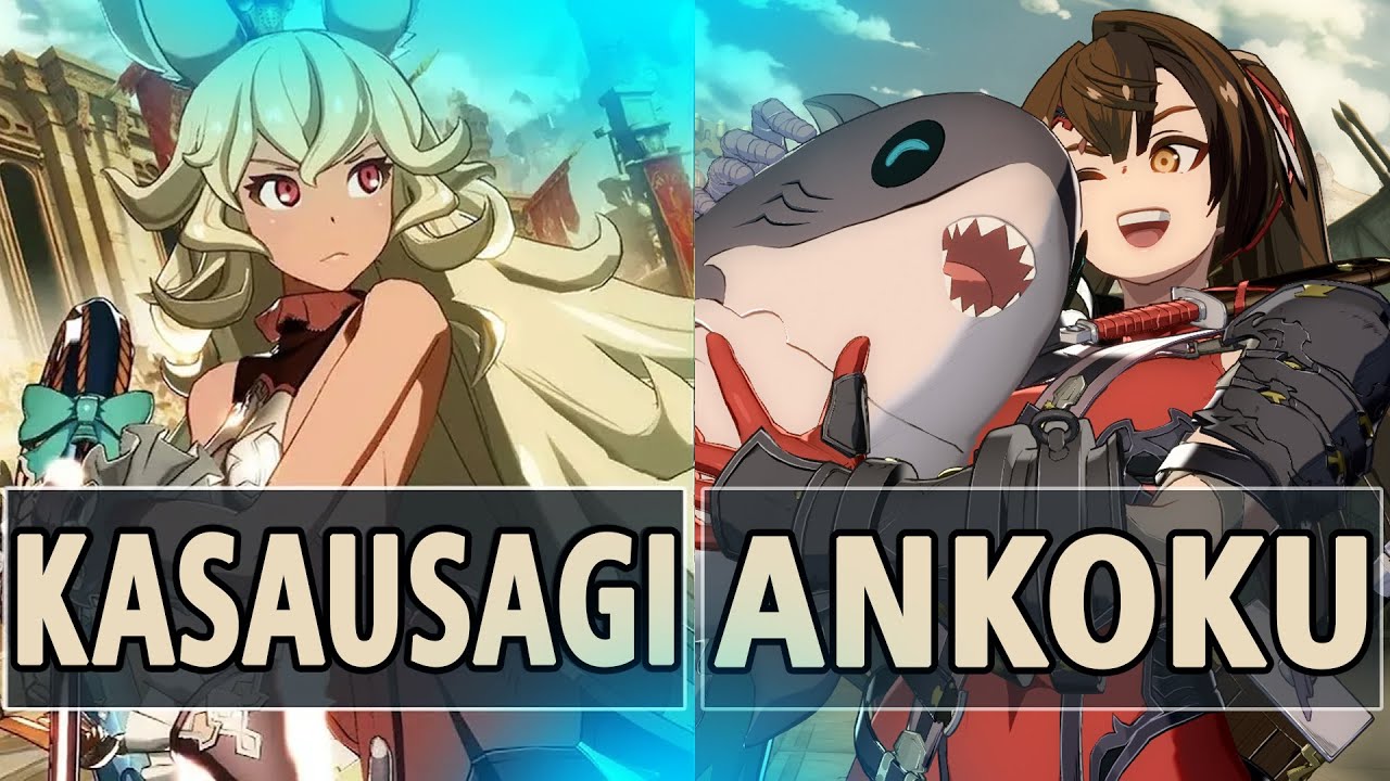 GBVSR:🔥Kasausagi (Ferry) Vs AnkokuShiranui (Meg)🔥| High Level Gameplay.
